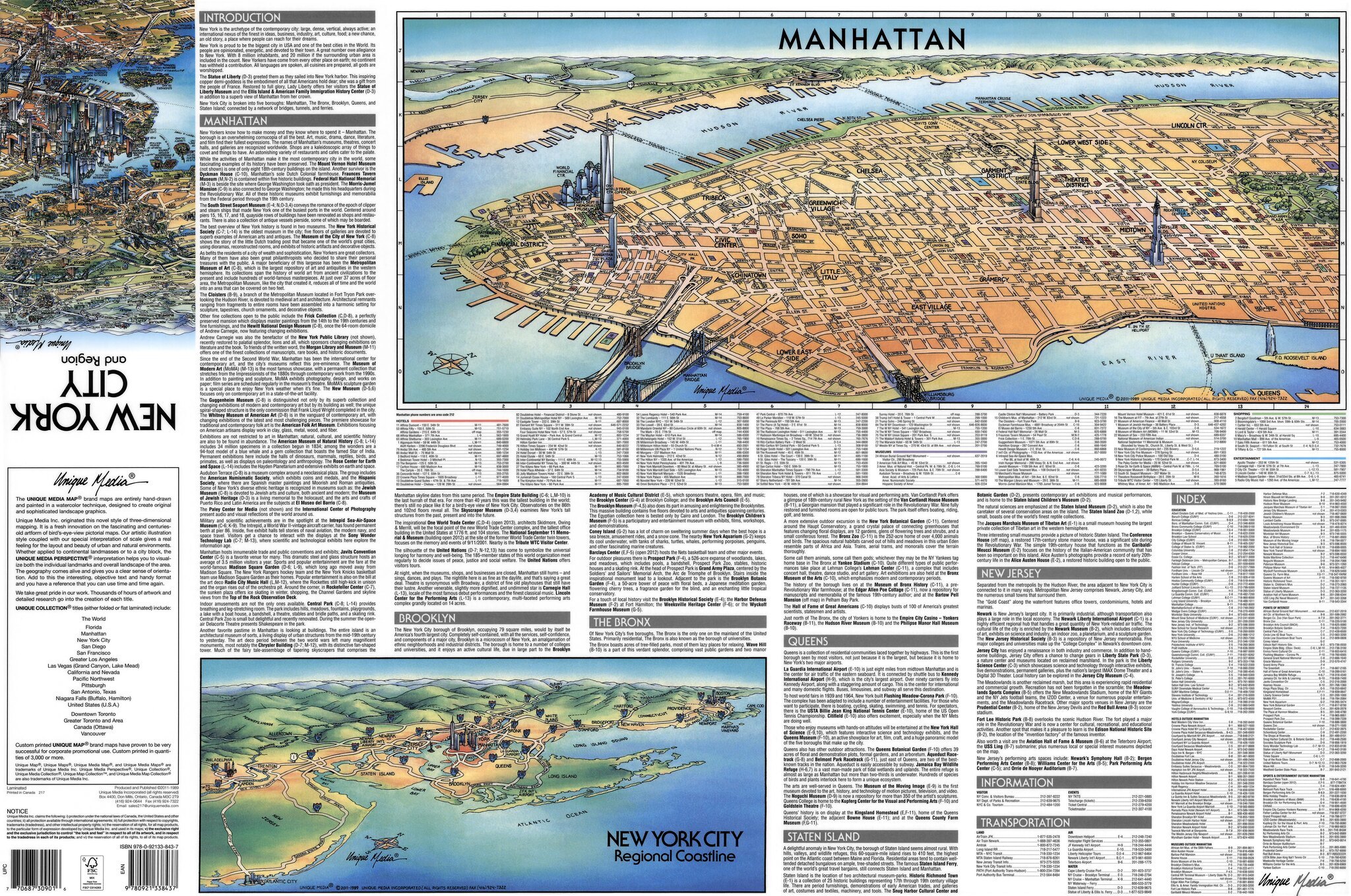 Maps from Unique Media Inc. (The second part) - Cards, Interesting, USA, Geography, Longpost