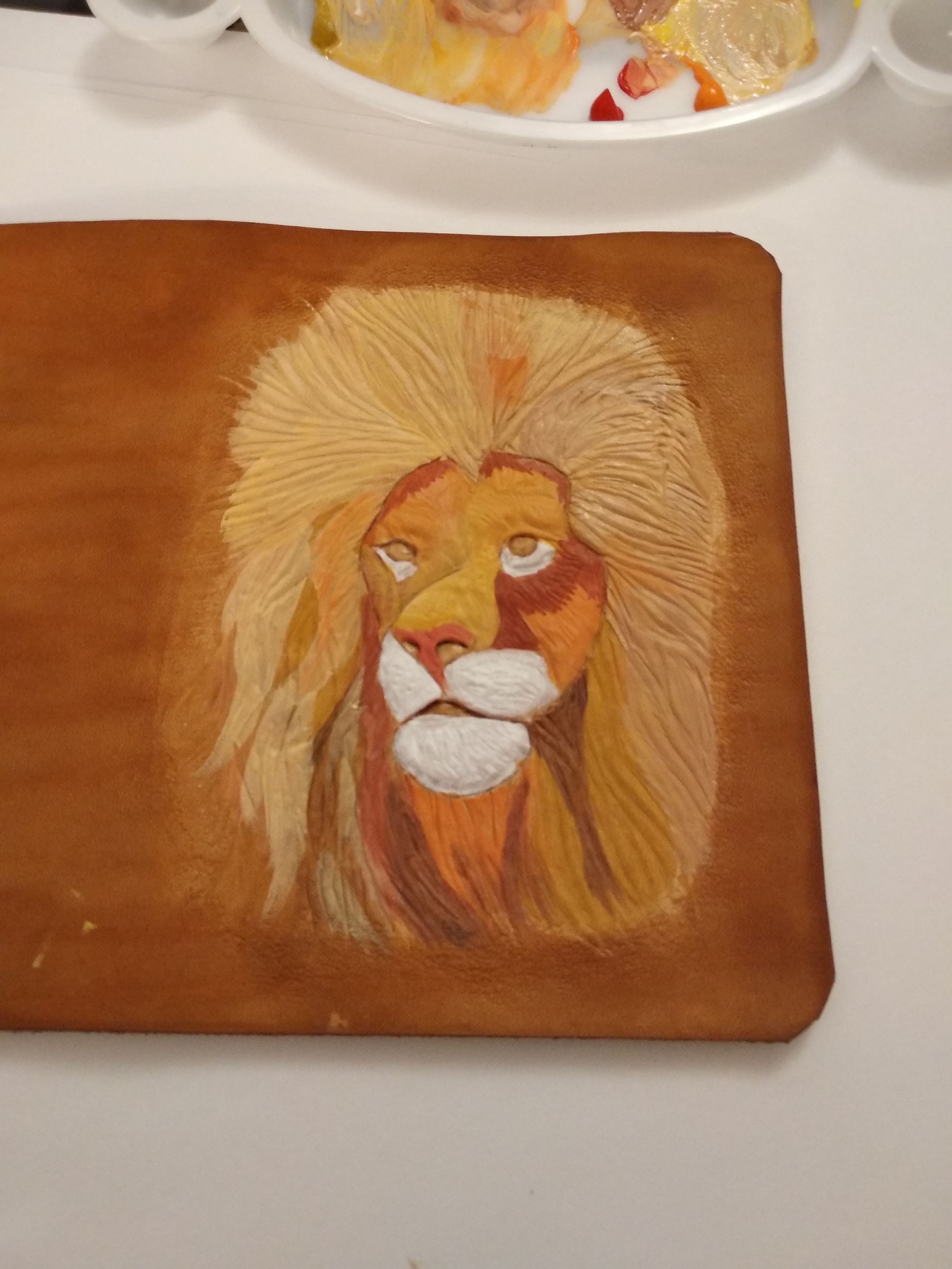 Lion's try! - My, The lion king, Needlework without process, With your own hands, Needlework, Longpost