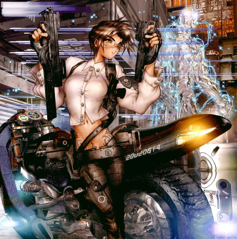 Работы Masamune Shirow - NSFW, Masamune Shirow, Аниме, Anime Art, Anime Military, Длиннопост, Попа, Панцу