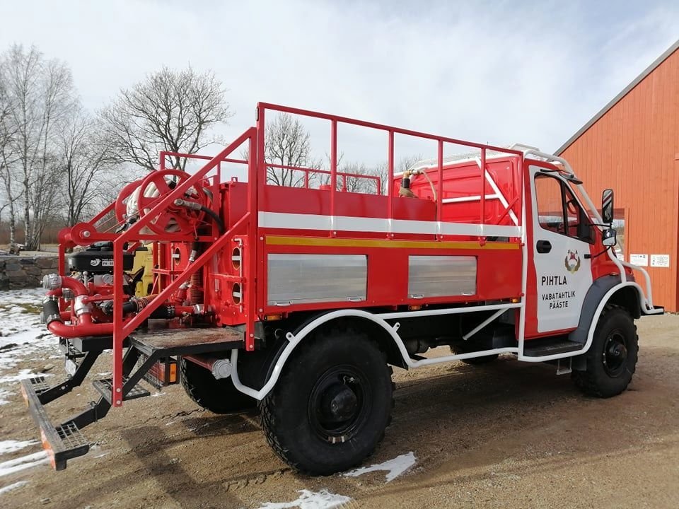 The Estonians made Sadko a cool “firefighter” - Gas, Sadko, Estonia, Longpost, Fire engine