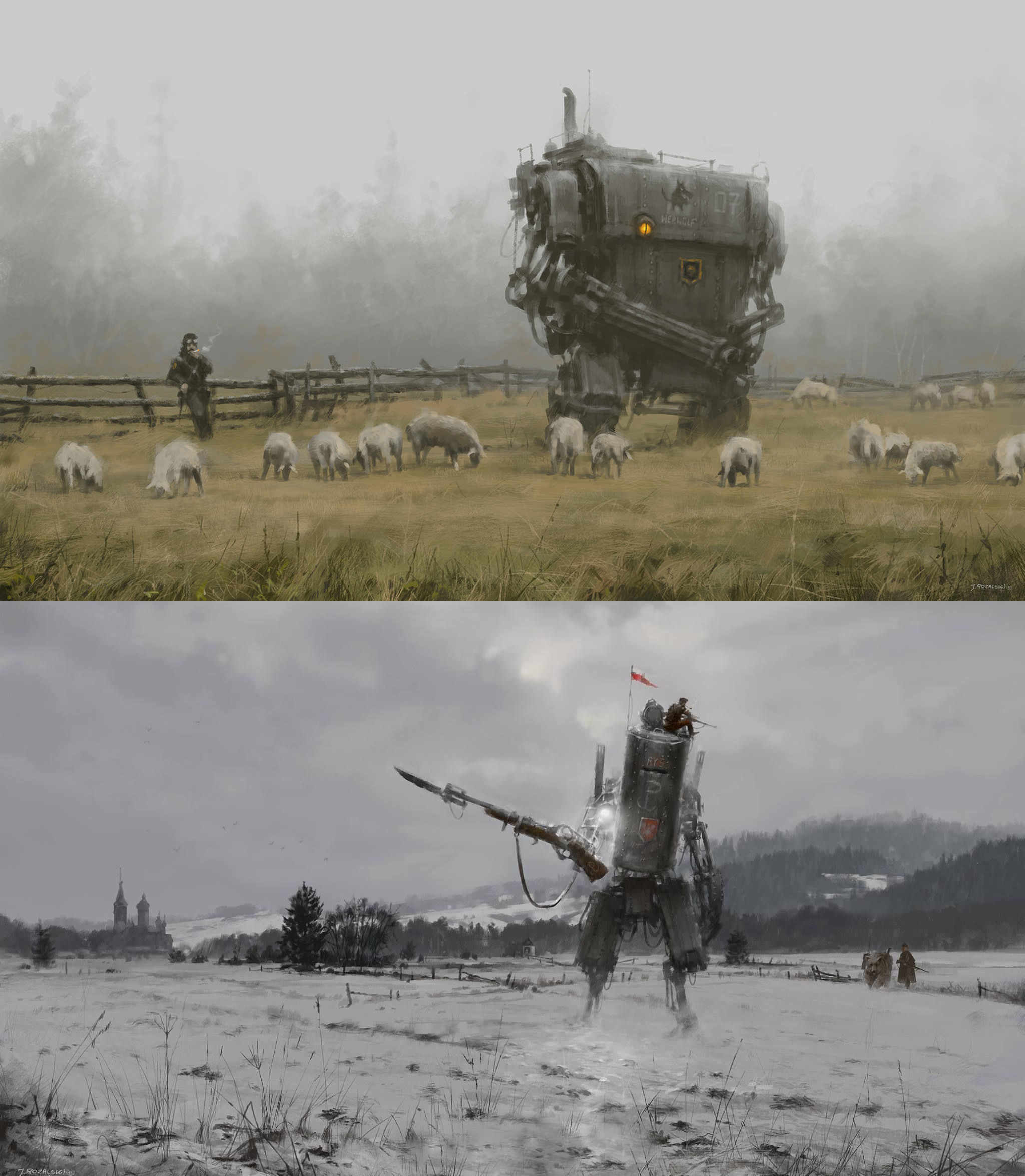 Постройка меха PZM-7 по игре Iron Harvest. Часть первая, ружьё - Моё, Якуб Розальски, Арт, Iron Harvest, Художественная сварка, Оружие, Своими руками, Рукоделие с процессом, Видео, Длиннопост