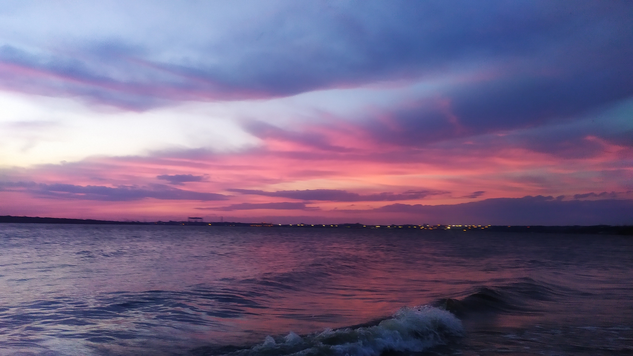 beauty - My, Sunset, beauty, Sea, Without processing