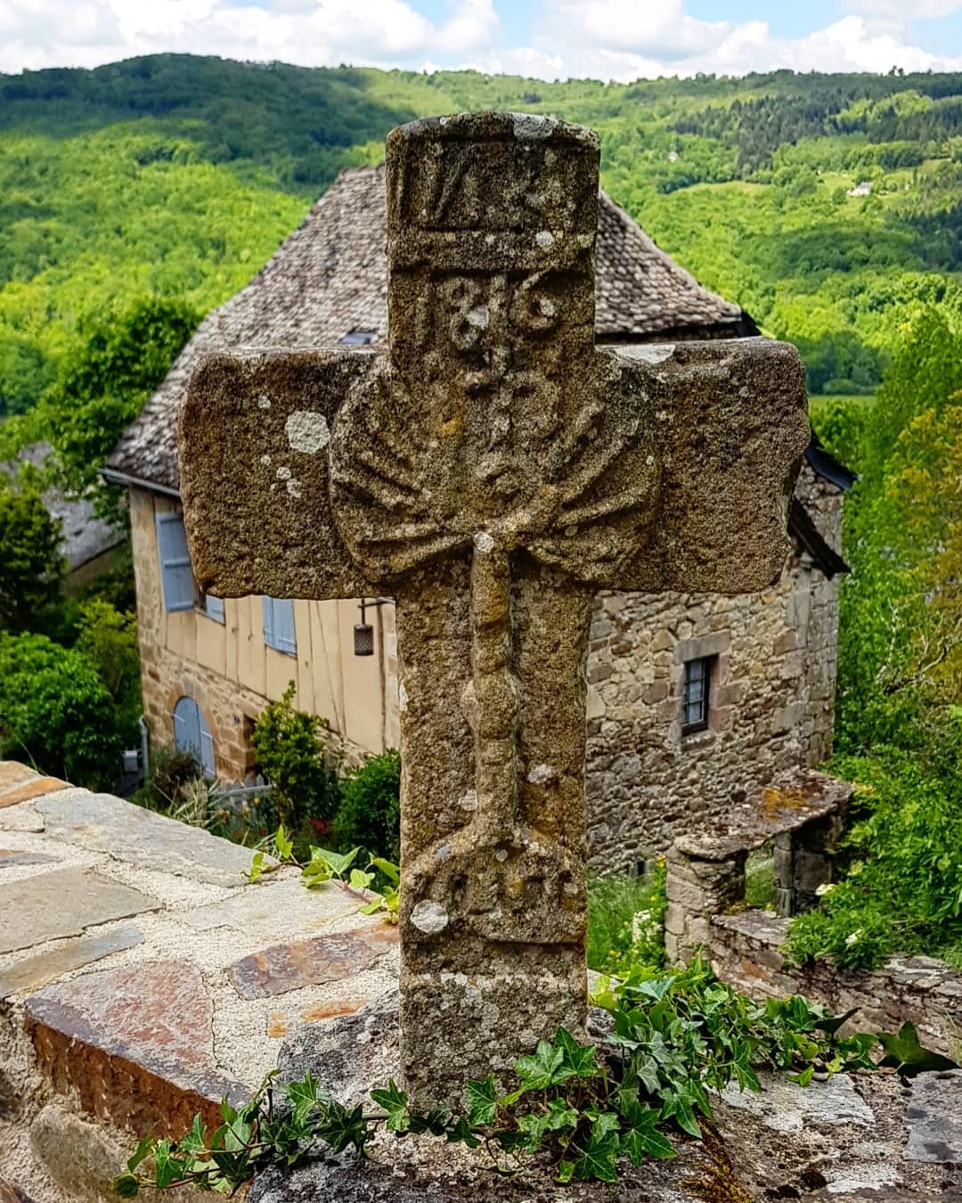 Village and fortress Najac. France - France, Travels, Locks, Fortress, Video, Longpost