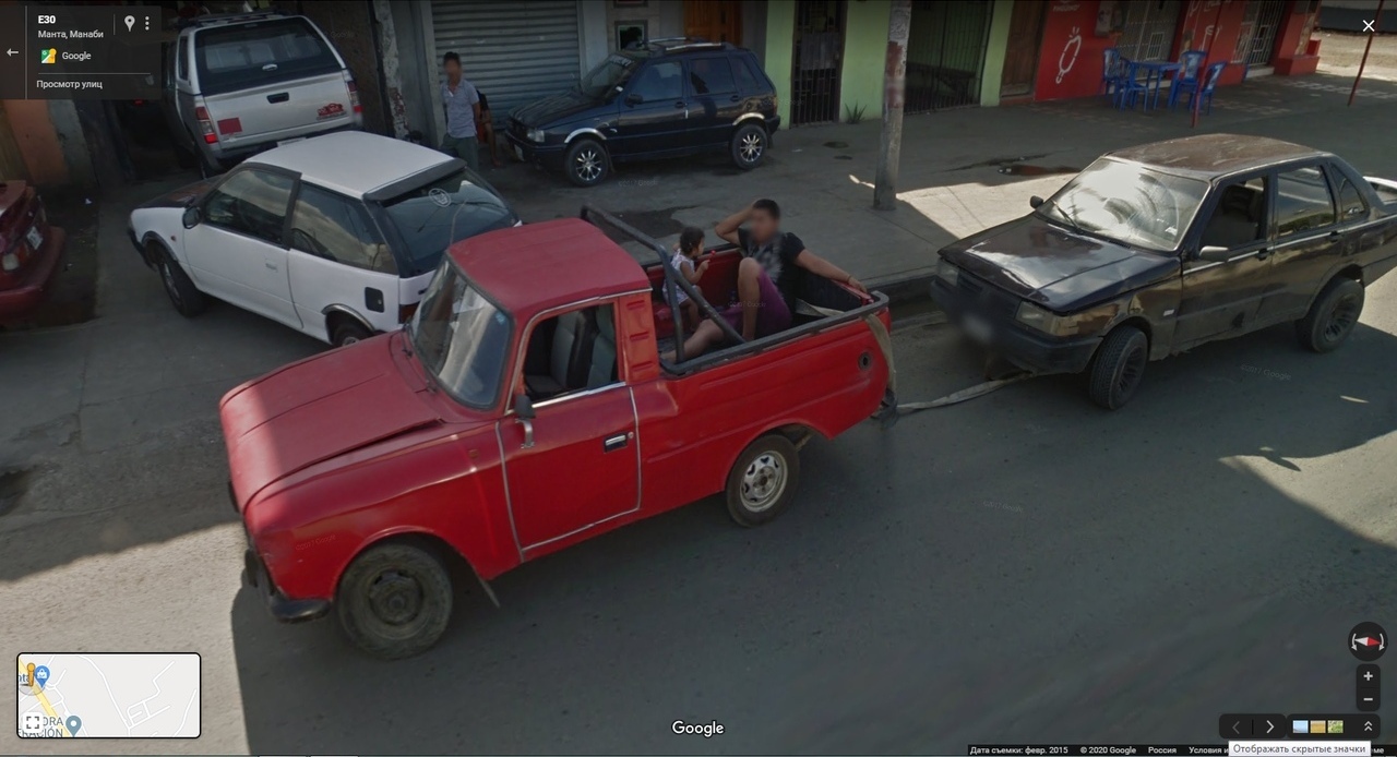 Walking with Google Maps - Google maps, Ecuador, Domestic auto industry, Longpost, Auto