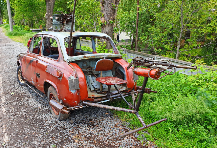 We are not waiting, but preparing - Auto, Zaporozhets, The zombie apocalypse, Vinnytsia, Longpost