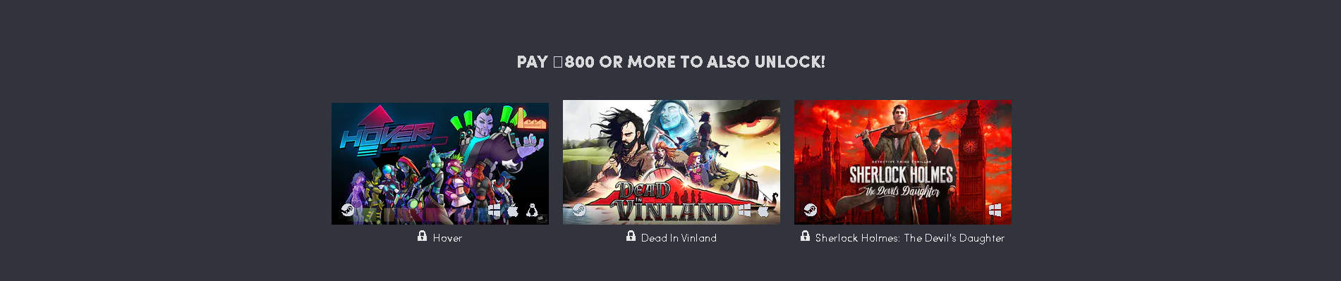 HUMBLE PLUG IN DIGITAL & DEAR VILLAGERS BUNDLE - Steam, Humble bundle, Not a freebie