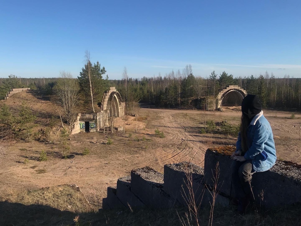 Abandoned airfield Veshchevo - My, Abandoned, Aerodrome, Russia, Travels, Stalker, Urbanfact, Longpost