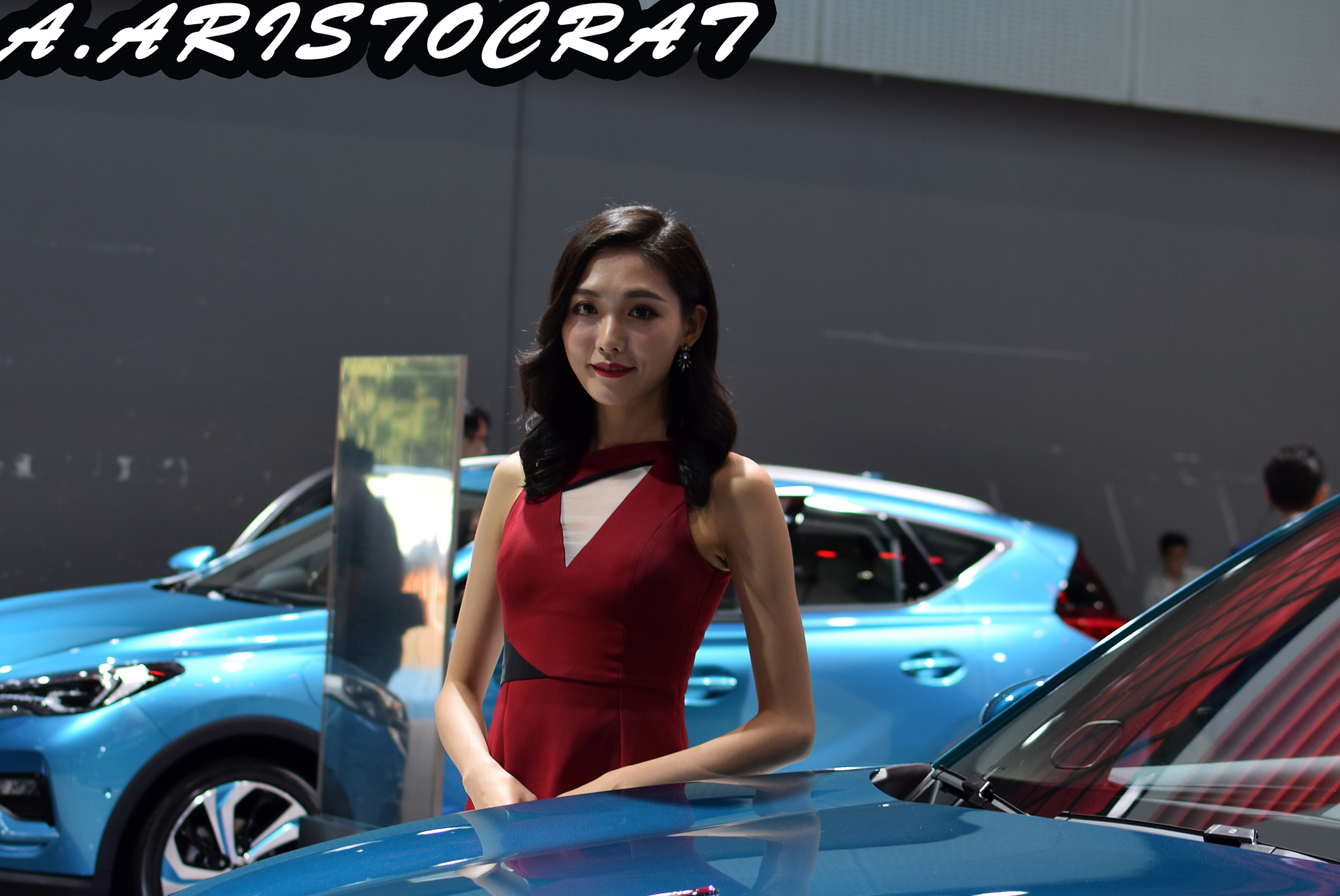 Chinese models at the auto exhibition in Guangzhou - My, China, Asian, Models, Beginning photographer, Exhibition, Girls, Nikon, Video, Longpost