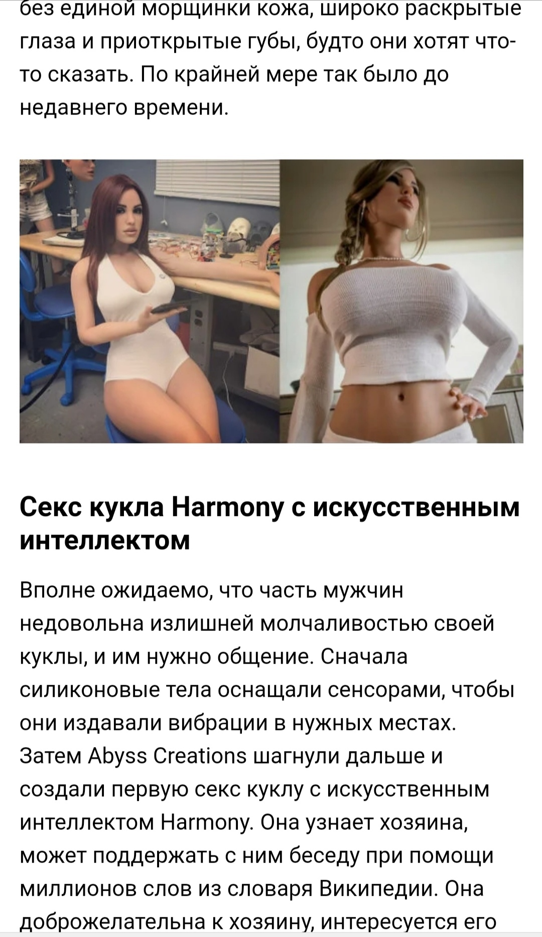 Интересные факты о куклах для взрослых - NSFW, Секс, Секс-Кукла, Секс-Игрушки, Ростовые куклы, Кукла, Интересное, Факты, Длиннопост