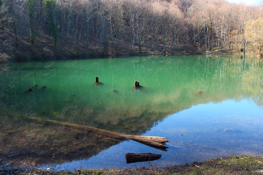 7 beautiful lakes in the Krasnodar region - My, Lake, Nature, Hike, Краснодарский Край, Republic of Adygea, Travels, Travel across Russia, Longpost