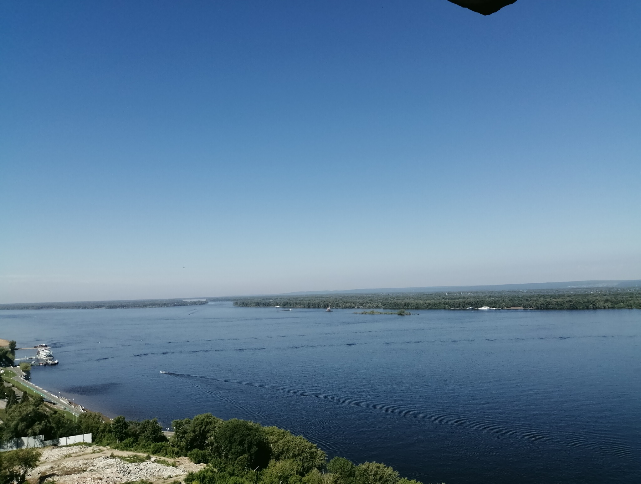 Volga and a piece of Samara - My, beauty, Forest, Samara, Volga river