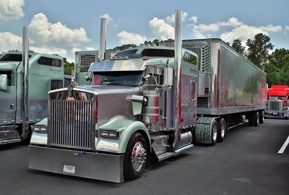 Cars #75. American truck - Auto, Tractor, Truck, Technics, Transport, Truckers, Dalnoboy, Longpost