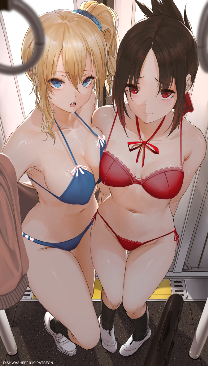 Anime Art - NSFW, Аниме, Anime Art, Kaguya-Sama wa Kokurasetai, Shinomiya Kaguya, Hayasaka Ai