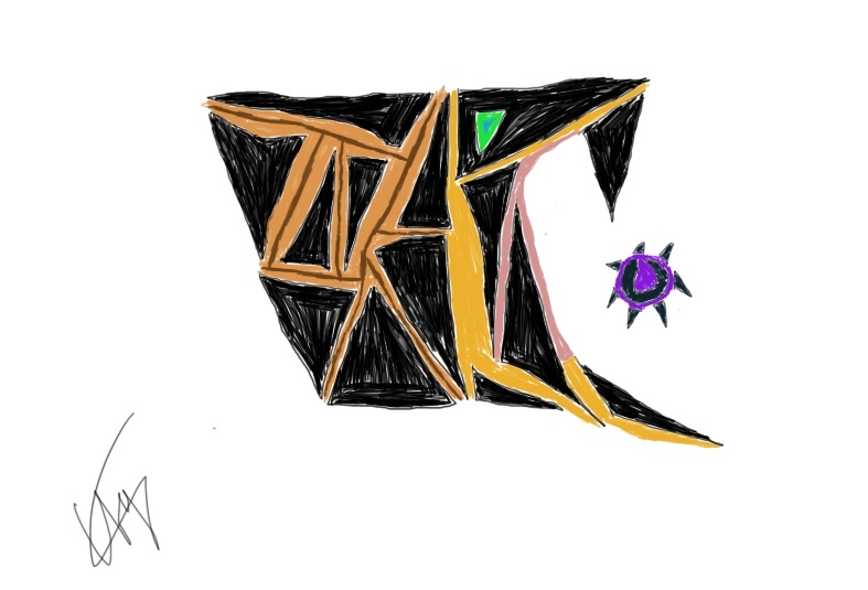 Conceptual triangles))) - My, Art, Triangle, Digital drawing, Longpost