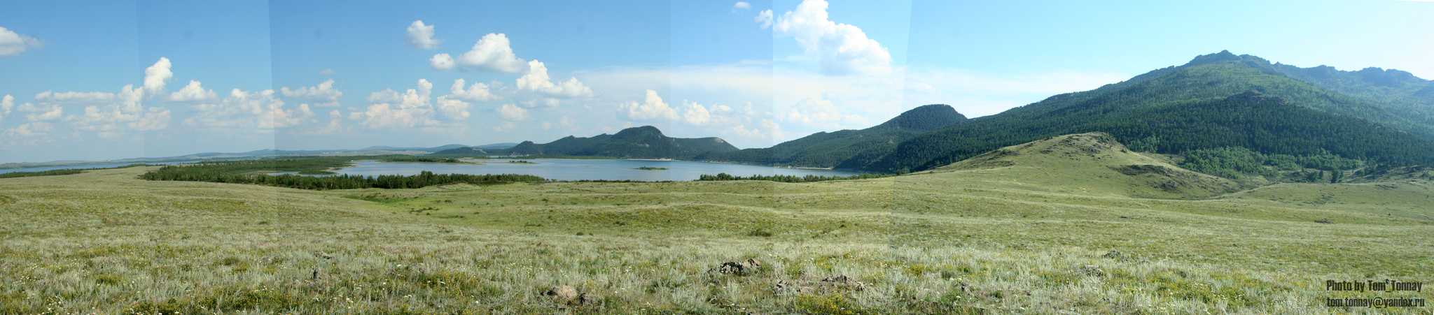 Nostalgia post. Kazakhstan. Borovoe (Burabai). Summer 2016 - My, The photo, Панорама, Kazakhstan, Borovoe, Burabay, Summer, Beach, Steppe