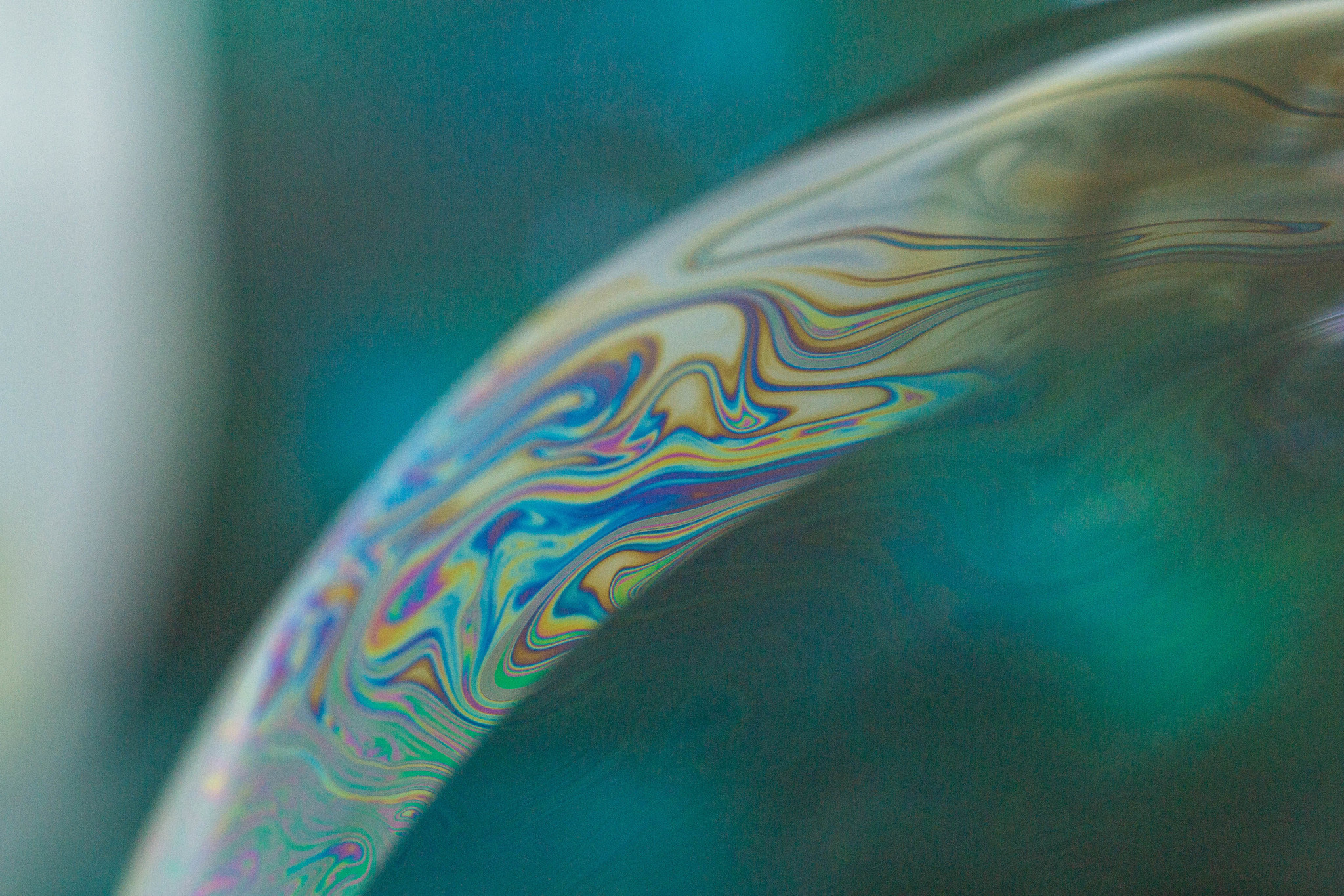 Space bubbles - My, Macro photography, Macro, Nikon d3100, Bubble, Longpost