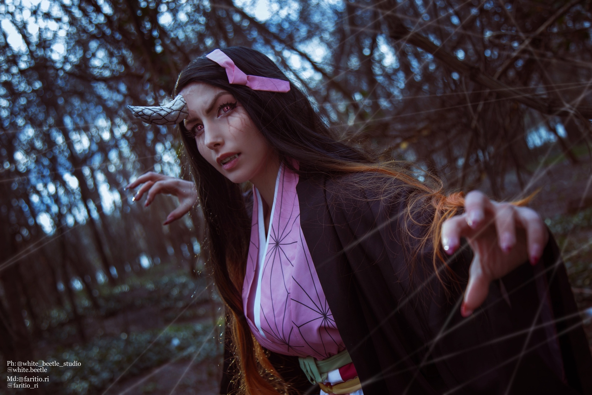 Demon Nezuko - Моё, Nezuko Kamado, Kimetsu no Yaiba, Косплей, Демон, Берсерк, Длиннопост