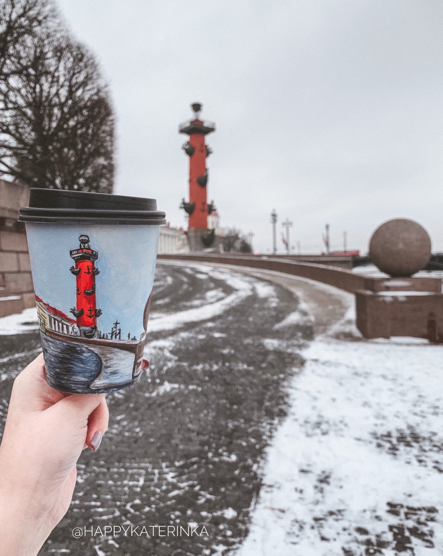 Saint Petersburg painted on coffee cups - My, Saint Petersburg, Art, Painting, Coffee, Longpost, Coffee cups