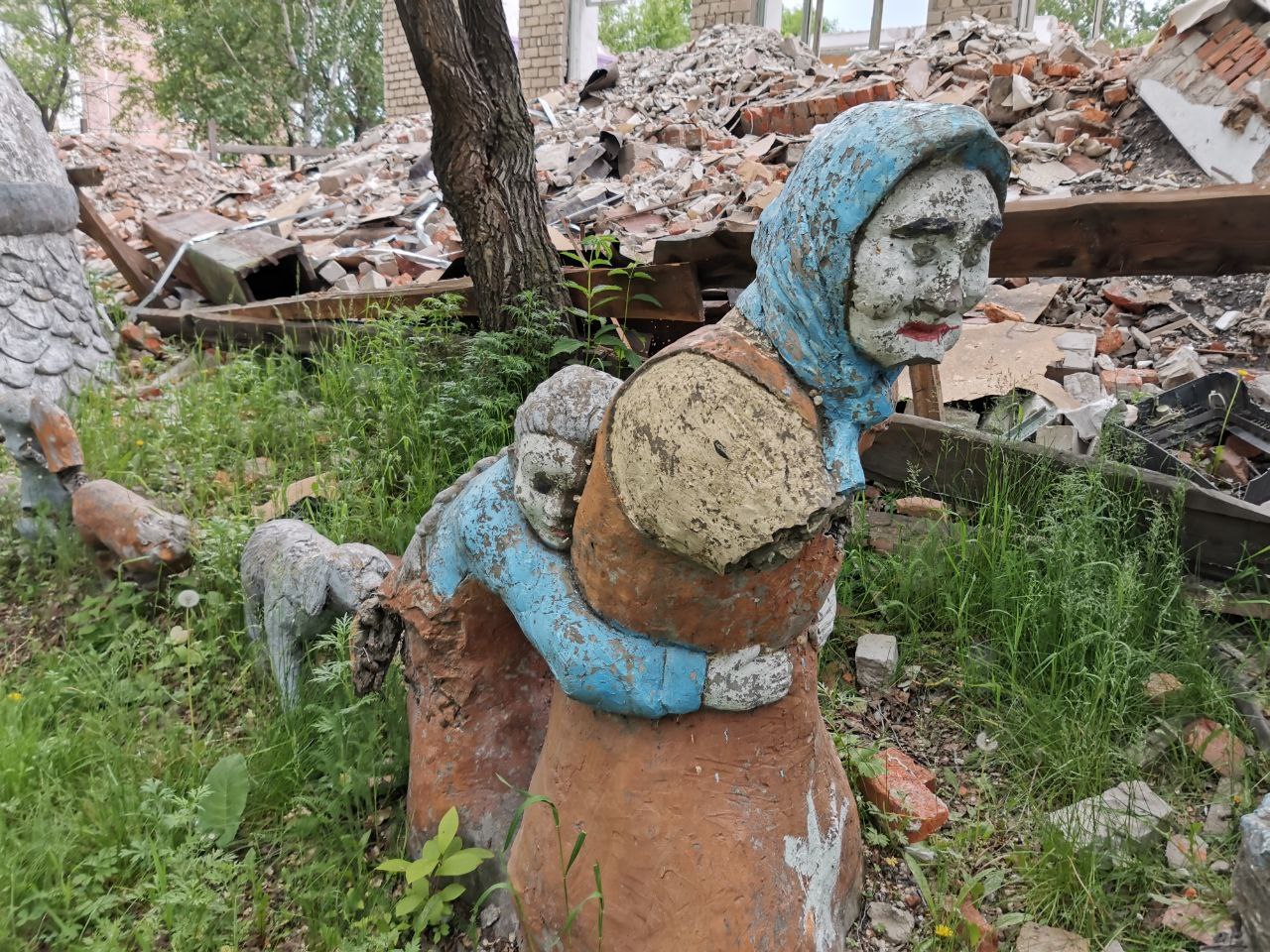 Abandoned Art - My, Sculpture, Kripota, Longpost