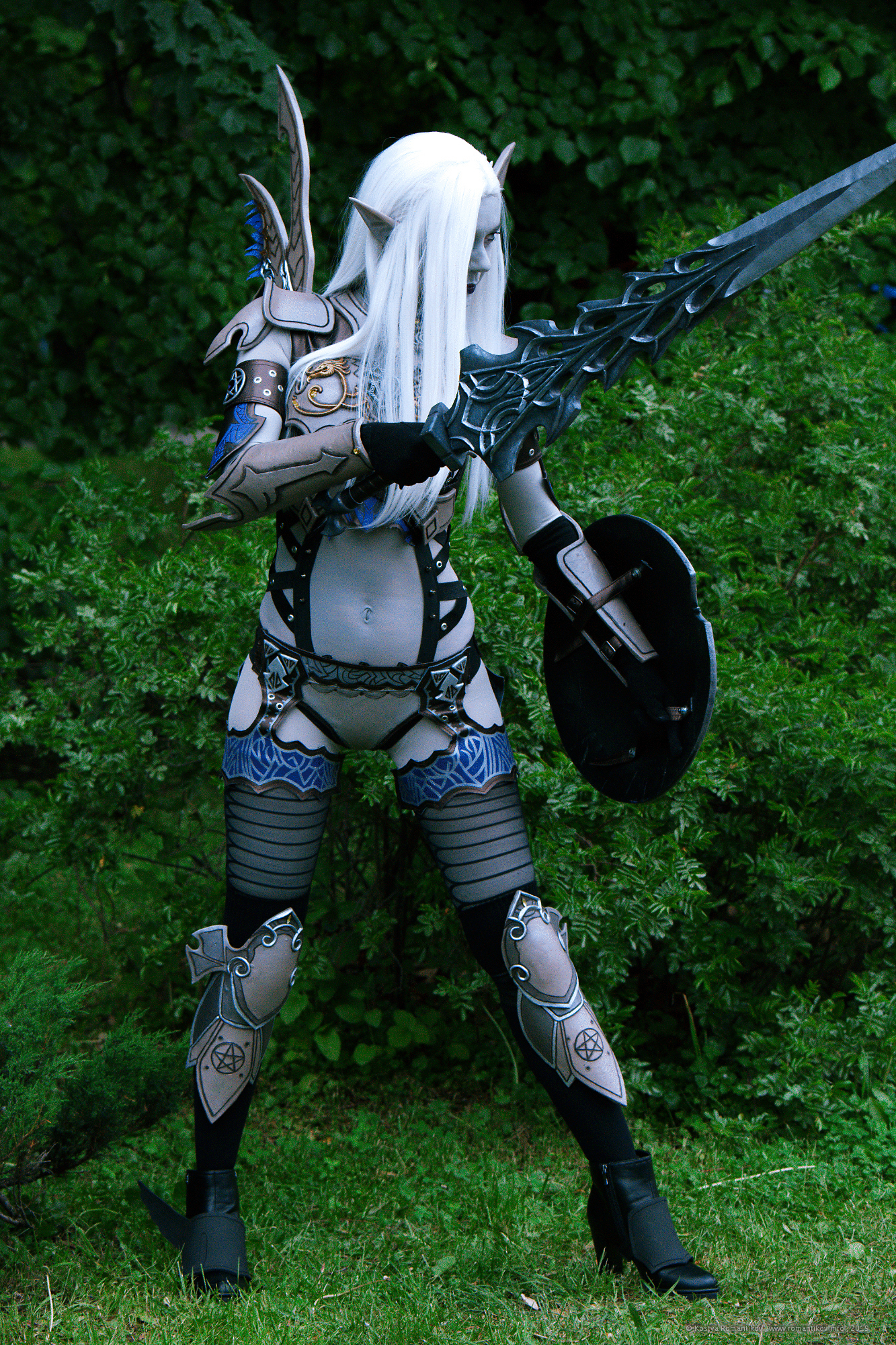 Lineage II Shillien Knight cosplay // EpicCon'2019 - Моё, Косплей, Эпик кон, Epic con, Lineage 2, Shillen, Русский косплей, Длиннопост