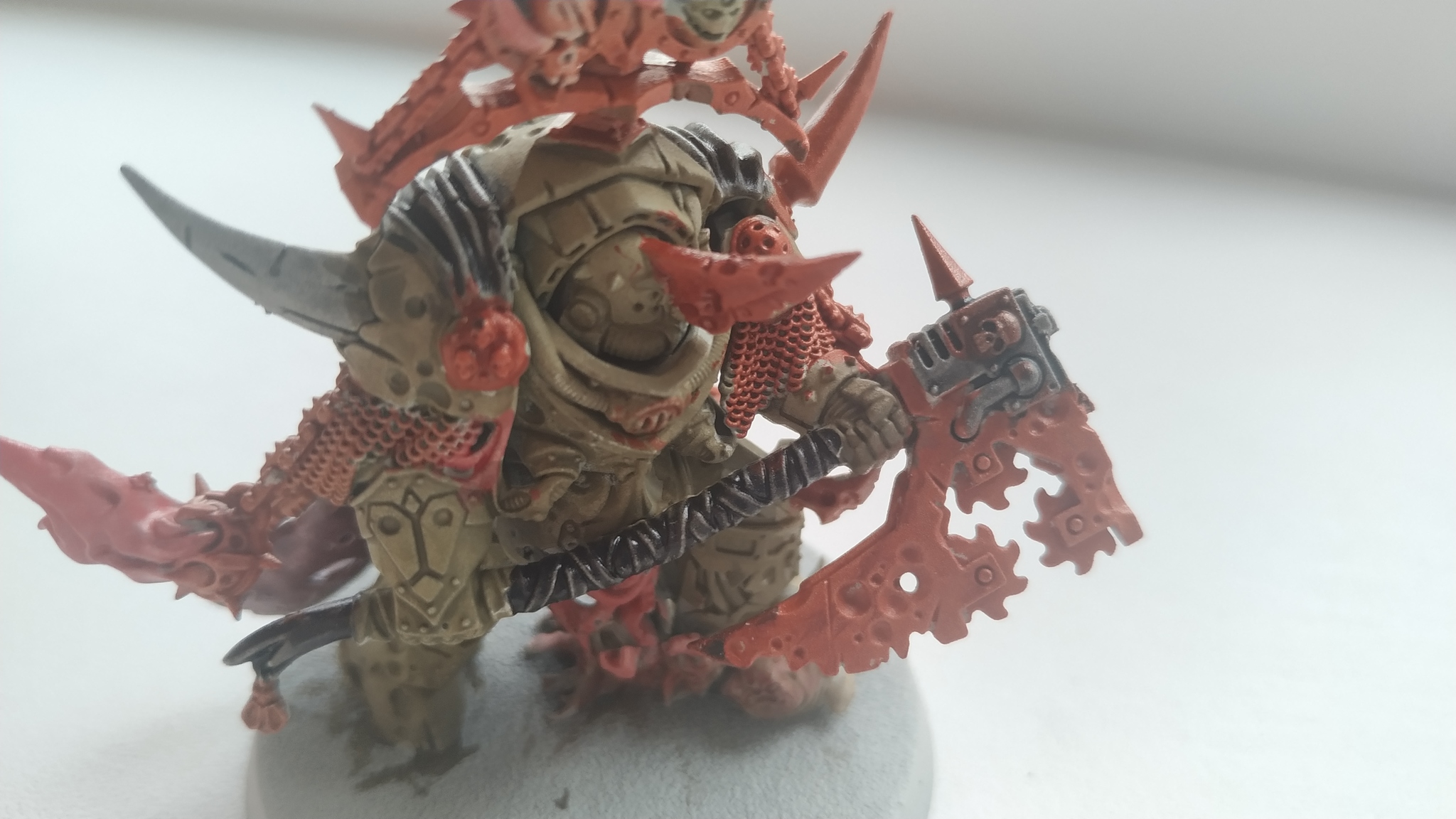 Lord of Contagion - My, Warhammer 40k, Warhammer, Wh miniatures, Wh painting, Death guard, Painting miniatures, Longpost