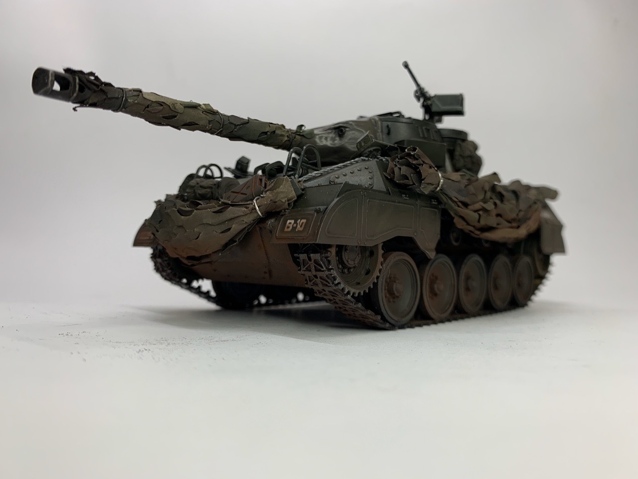 M18 Hellcat 1/35 scale from Academy - My, Tanks, Stand modeling, Rukozhop, Longpost