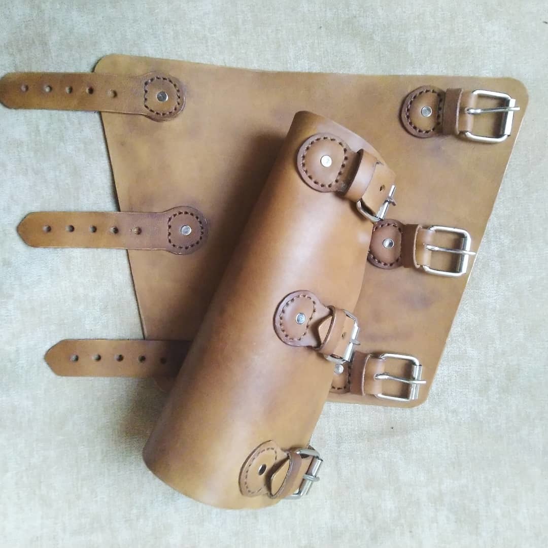 Started leatherworking - My, Leather products, Natural leather, With your own hands, Belt, Belt bag, Mask, Sheath, Longpost, Needlework without process