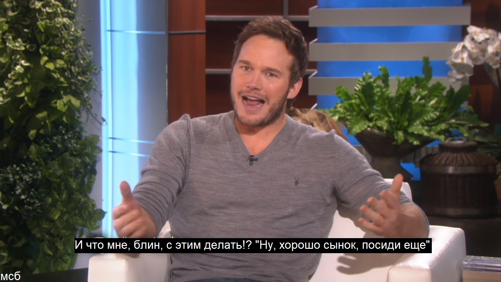 Politeness - Chris Pratt, Actors and actresses, Celebrities, Storyboard, Ellen DeGeneres, Children, Longpost