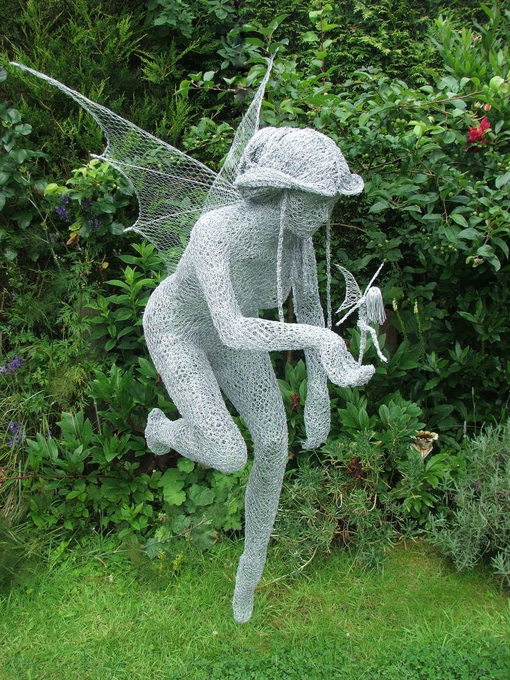 Derek Kinzett creates sculptures from galvanized wire - Sculpture, Art, Art, Longpost