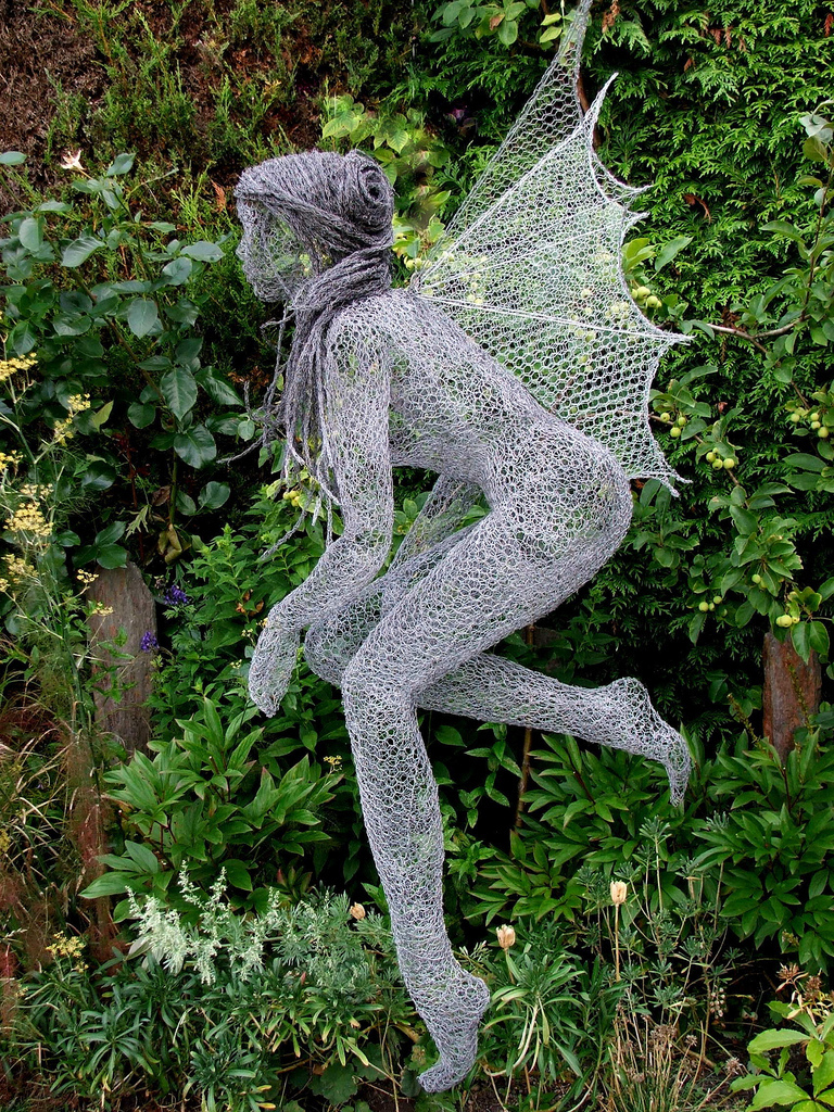 Derek Kinzett creates sculptures from galvanized wire - Sculpture, Art, Art, Longpost