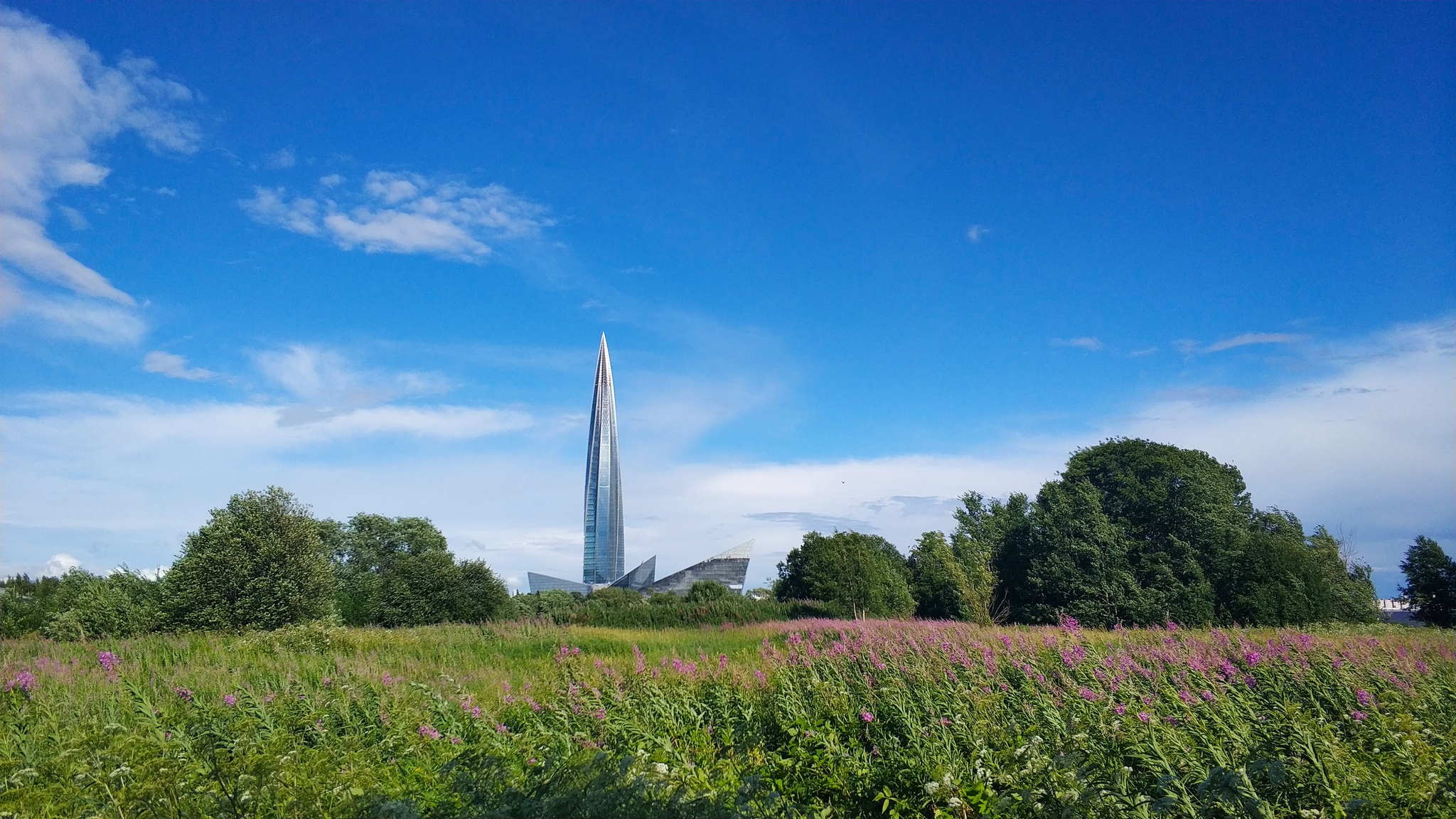 Где-то под Петербургом - Моё, Санкт-Петербург, Лахта-Центр, Фотография