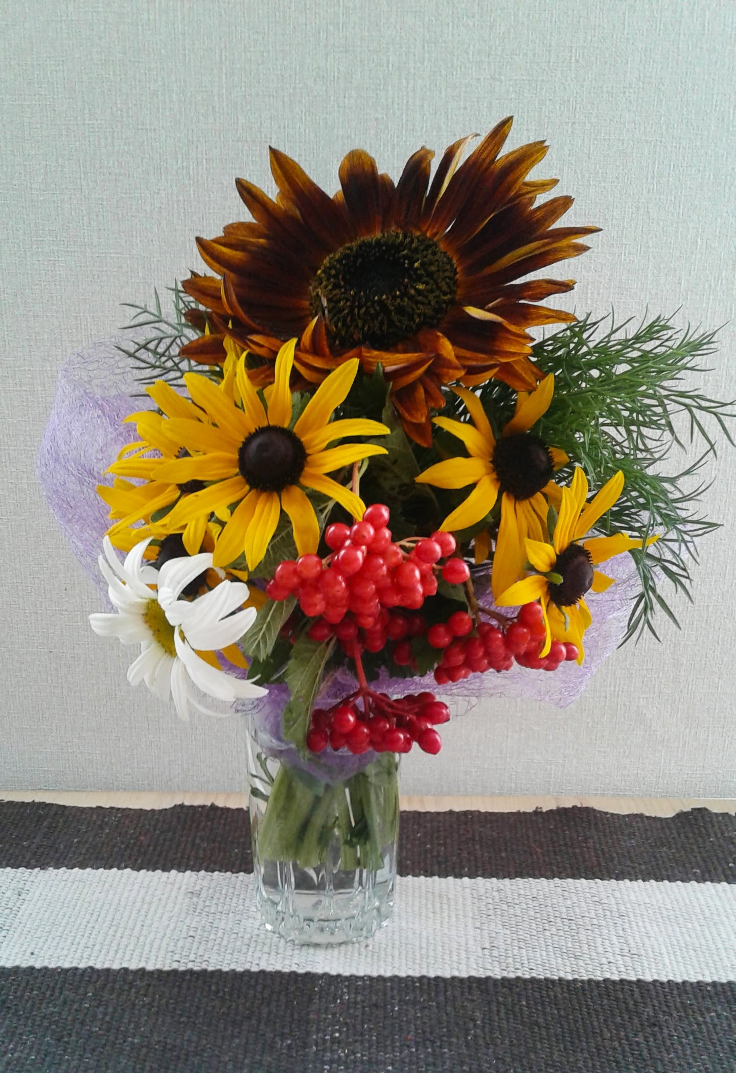 Bouquets from what you have on hand - My, Flowers, Wildflowers, Bouquet, Longpost