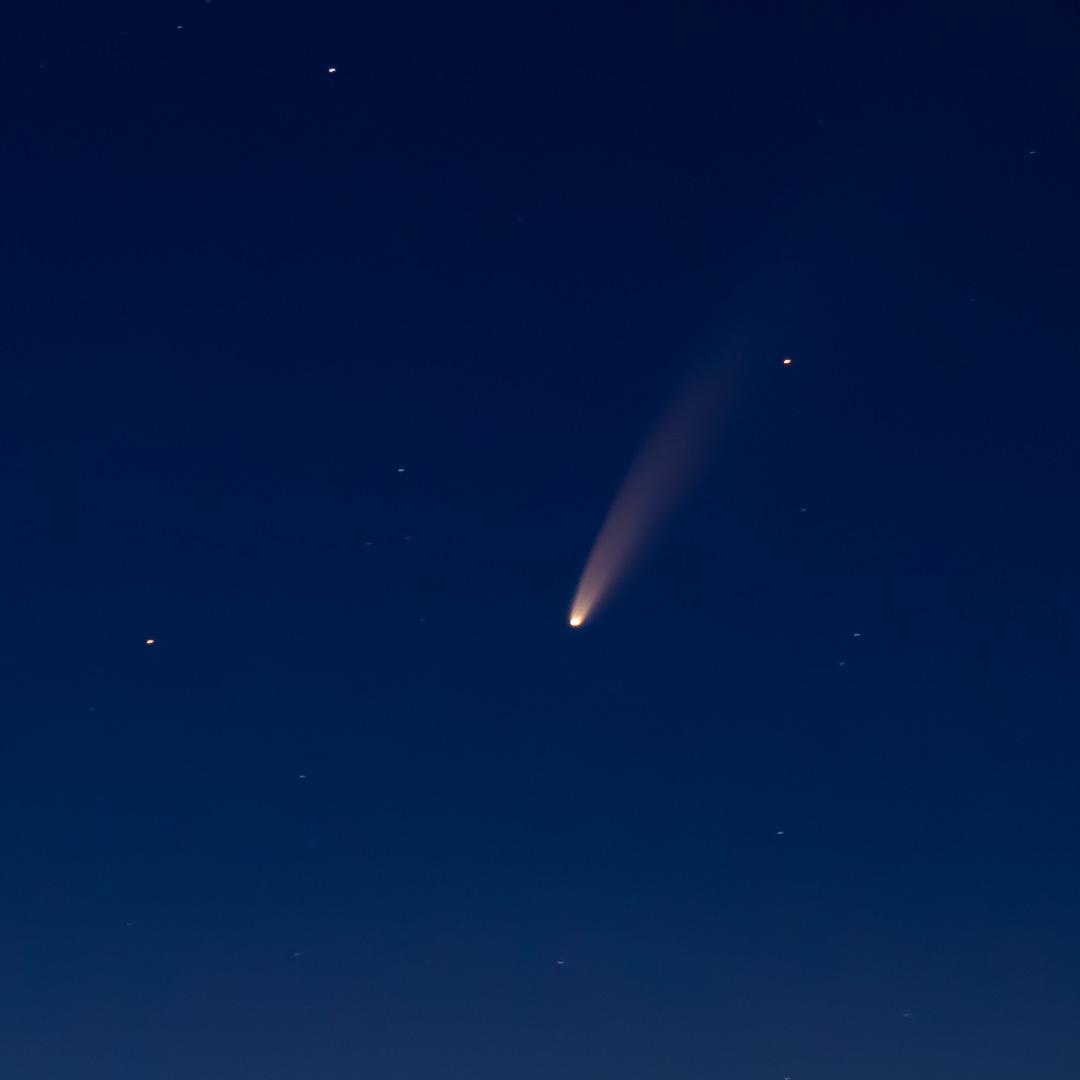 Comet NEOWISE - My, Space, Astronomy, Comet, Longpost, Neowise