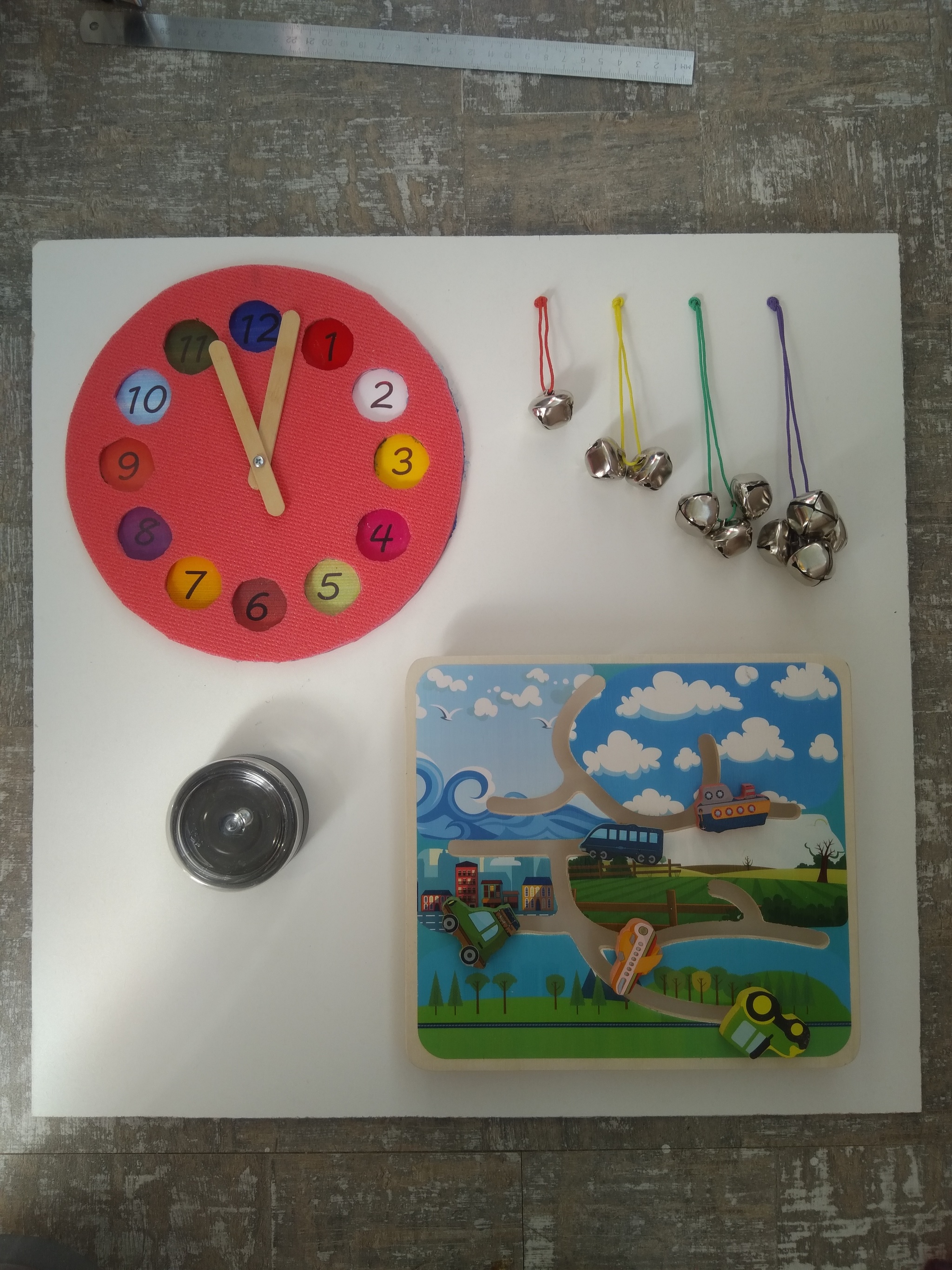 Busy Cube for my son's birthday - My, Busy board, Busybox, With your own hands, Toys, Video, Longpost, Needlework with process