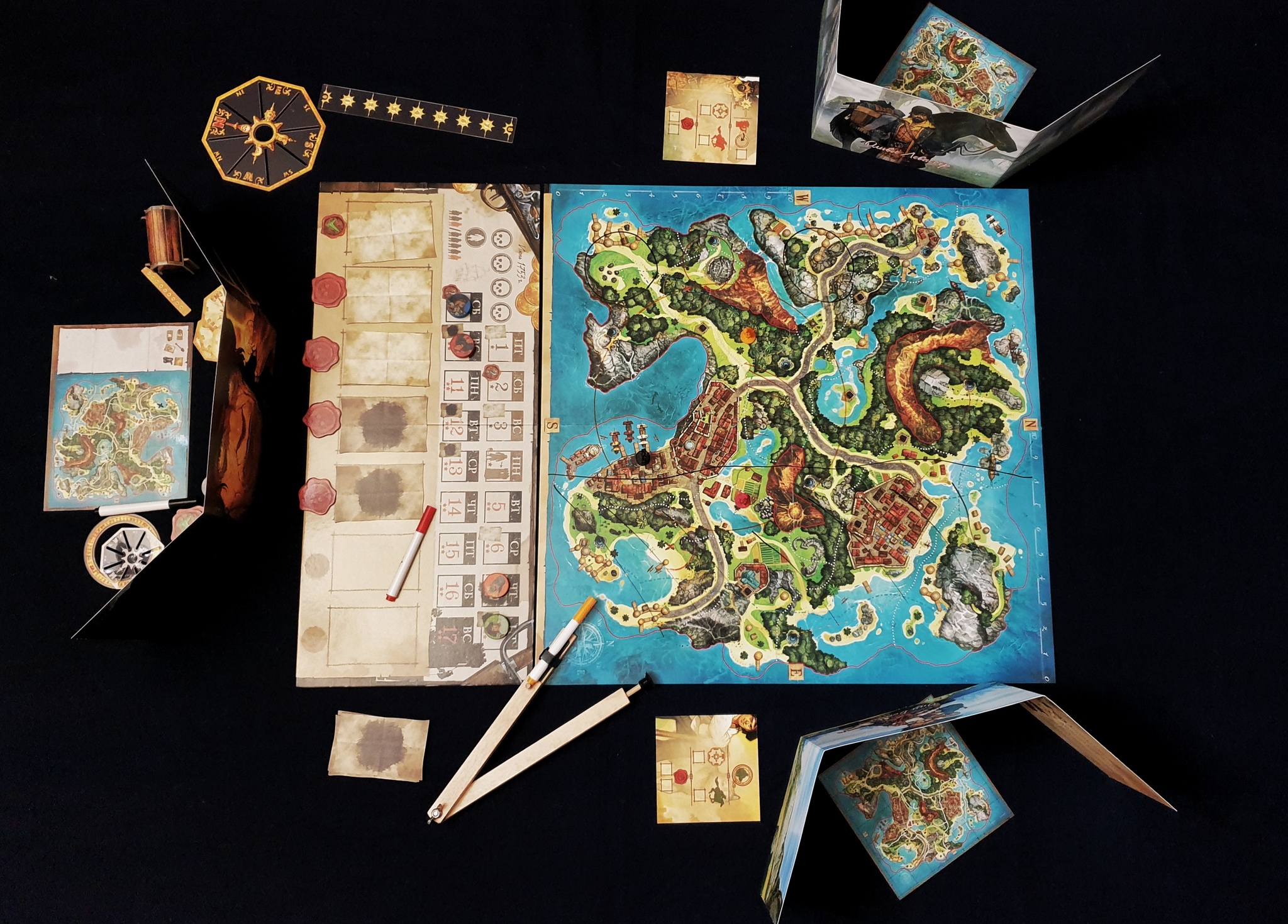 Treasure Island. Where is the treasure, Silver!? - My, Board games, Games, Treasure Island, League of Board Players, Hobby, Entertainment, Pirates, Longpost