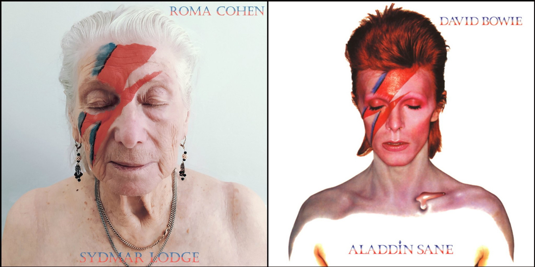 Nursing Home Residents Repeat Famous Music Album Covers - Cover, Music, Photo project, Longpost, Nursing home