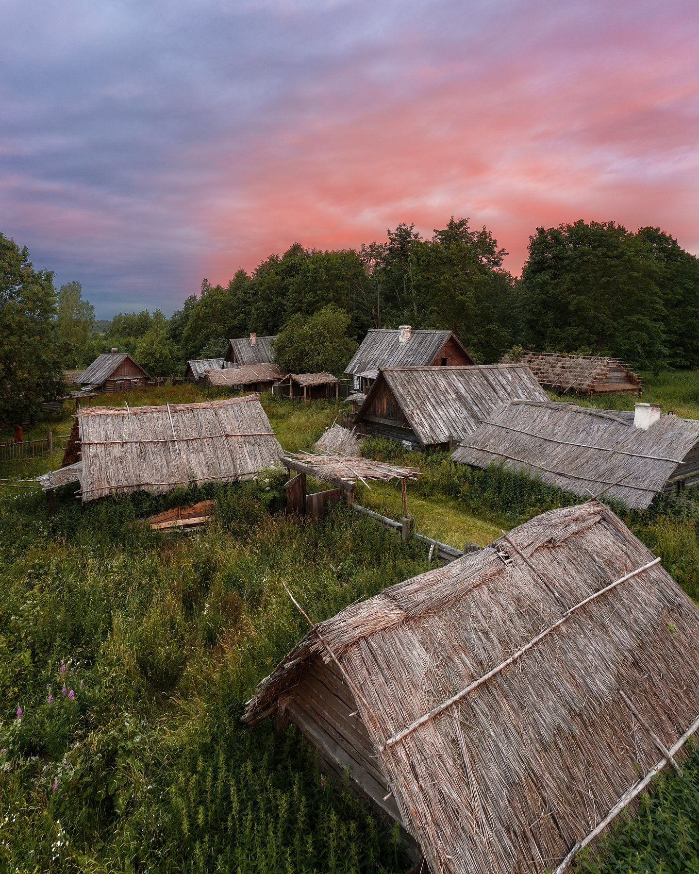 Village in Pskov region - My, The photo, Travels, Russia, Longpost