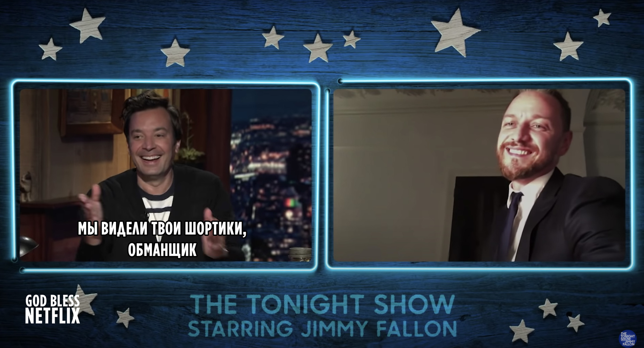 James McAvoy's Deception - James mcavoy, Storyboard, Longpost, Celebrities, Humor, Jimmy Fallon