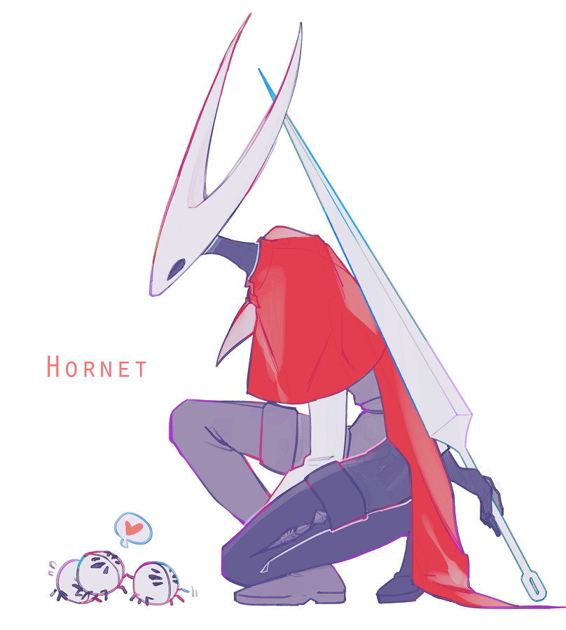 Hornet and her brothers - Hollow knight, Art, Games, Hornet