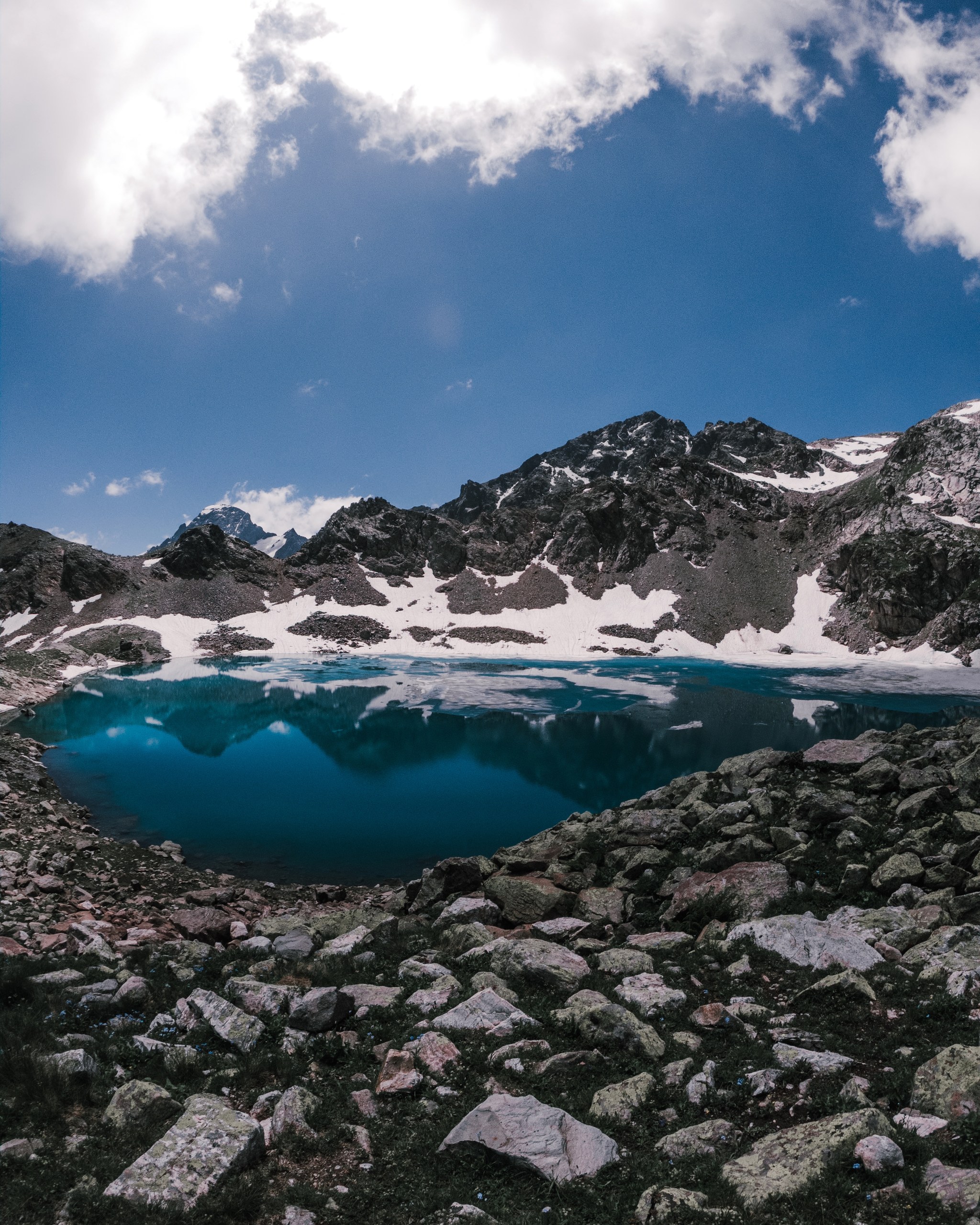 Sofia Lakes - My, Arkhyz, Quadcopter, Lake, The mountains, The photo, Dji, GoPRO, Longpost