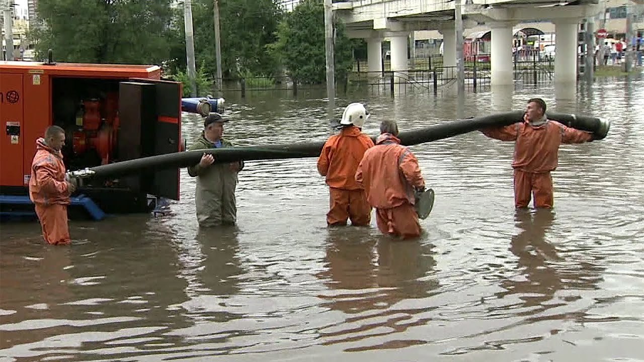 Flood in Rostov-on-Don - My, Shower, Потоп, Flood, Rostov-on-Don, Video, Longpost