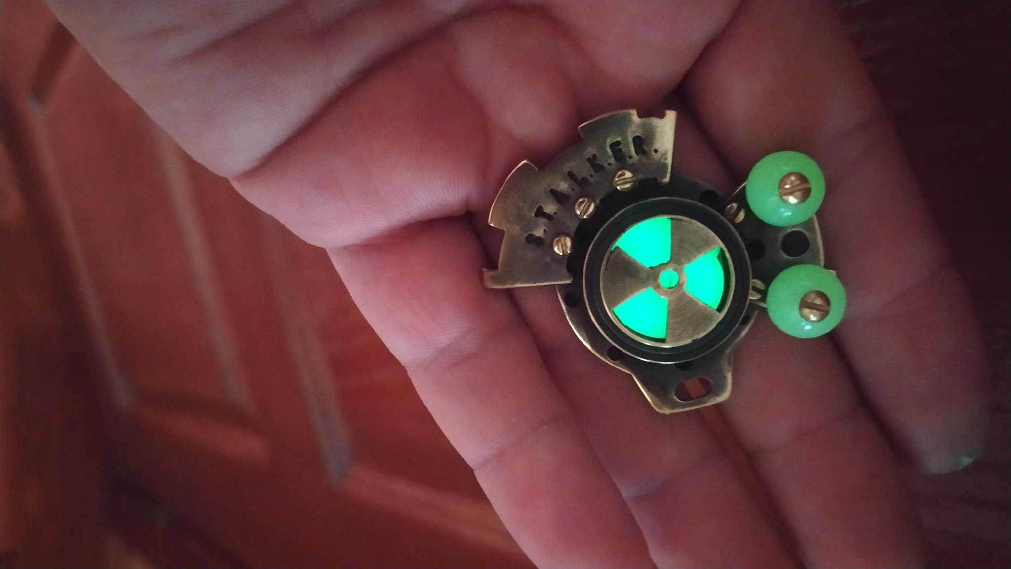 DIY steampunk medallion STALKER - My, Steampunk, Handmade, With your own hands, Video, Longpost