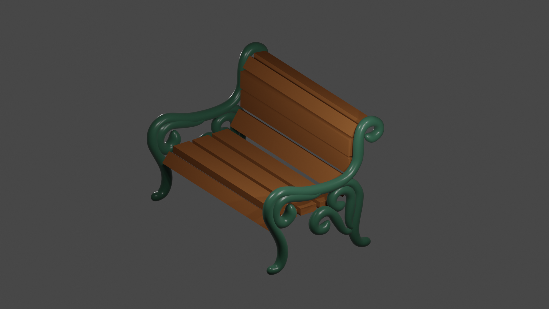 Smearing the bench and the first video with a face! - My, Art, 3D, 2D, Game art, Video, Longpost