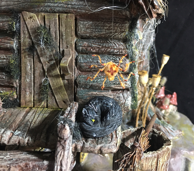 Visiting Baba Yaga... - My, With your own hands, Needlework without process, Hobby, Fairytale house, Longpost