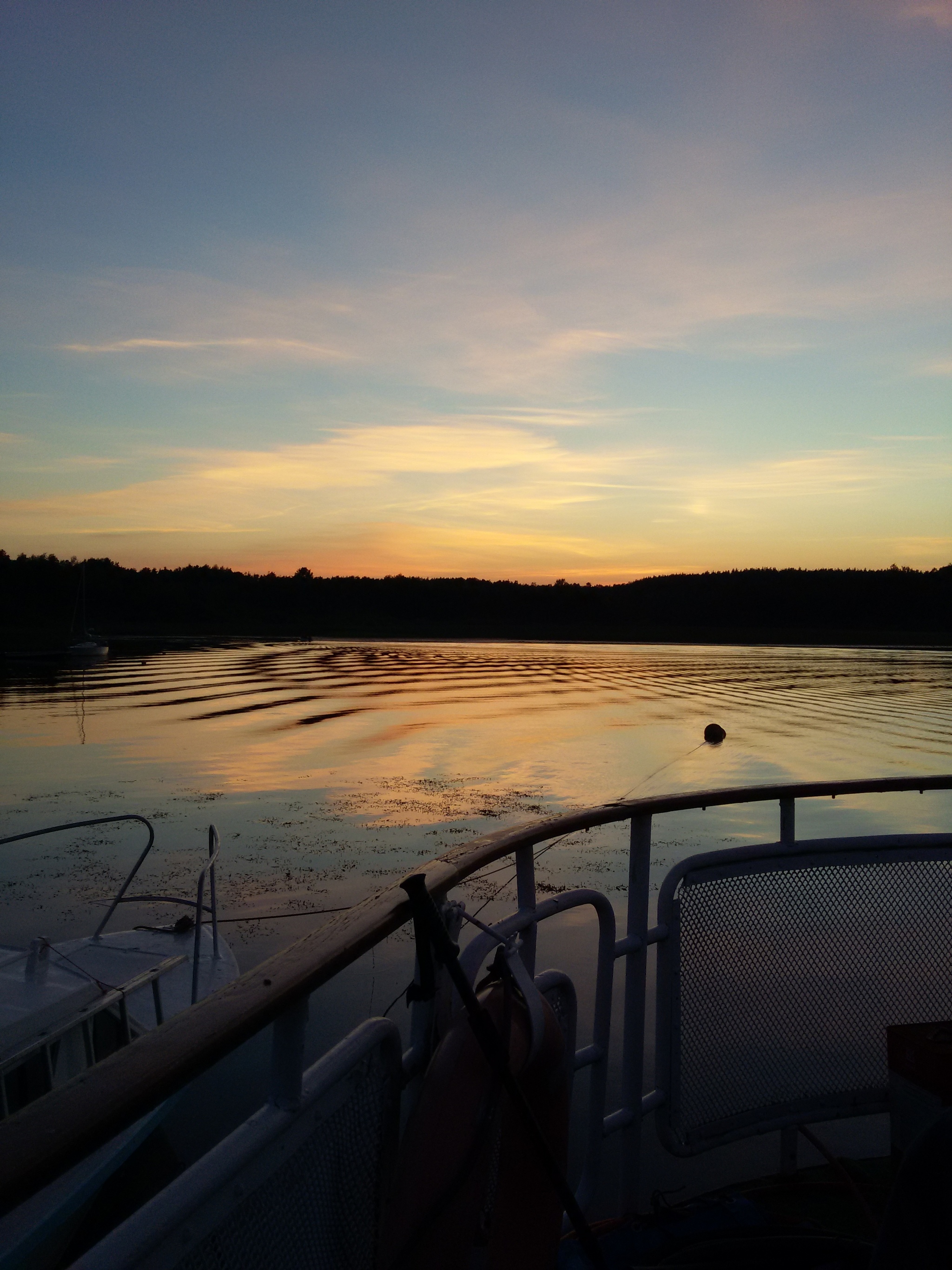 Ladoga sunsets - My, Ladoga, Sunset, Nature, beauty, Longpost