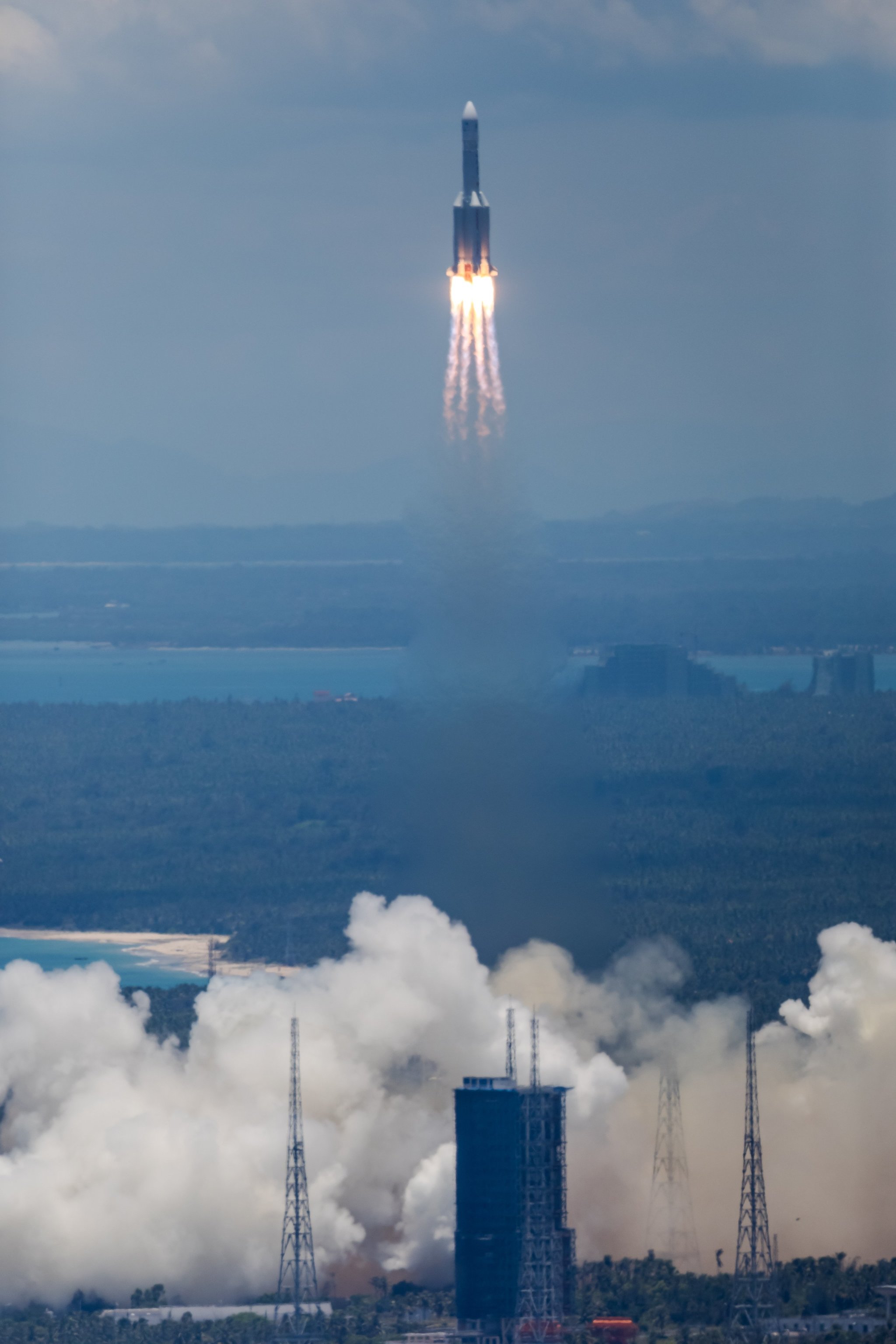 China successfully launched its first mission to Mars! - Mars, Running, China, Rover, Space probe, Space, Video, Longpost, Tianwen-1