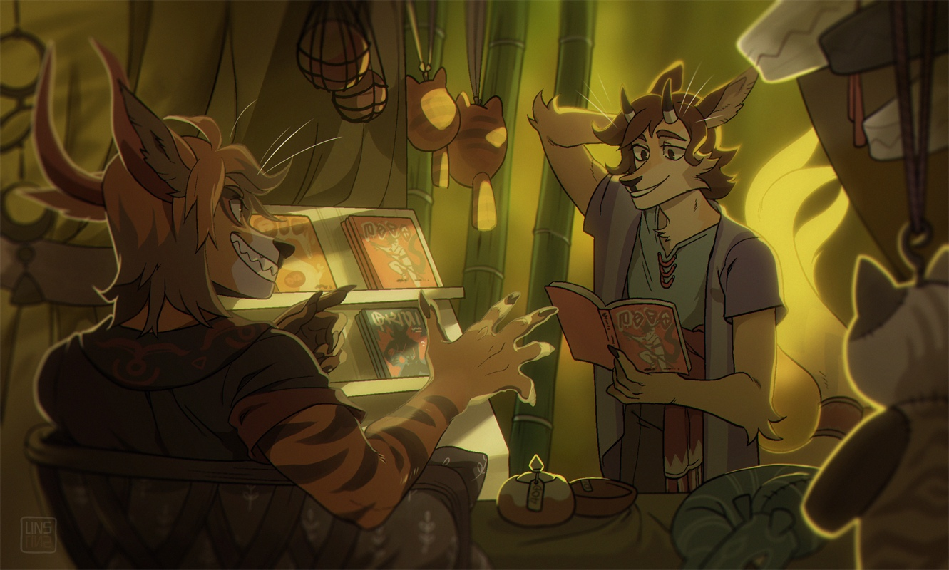 And I remember him! - Lingrimm, Furry, Art, Books