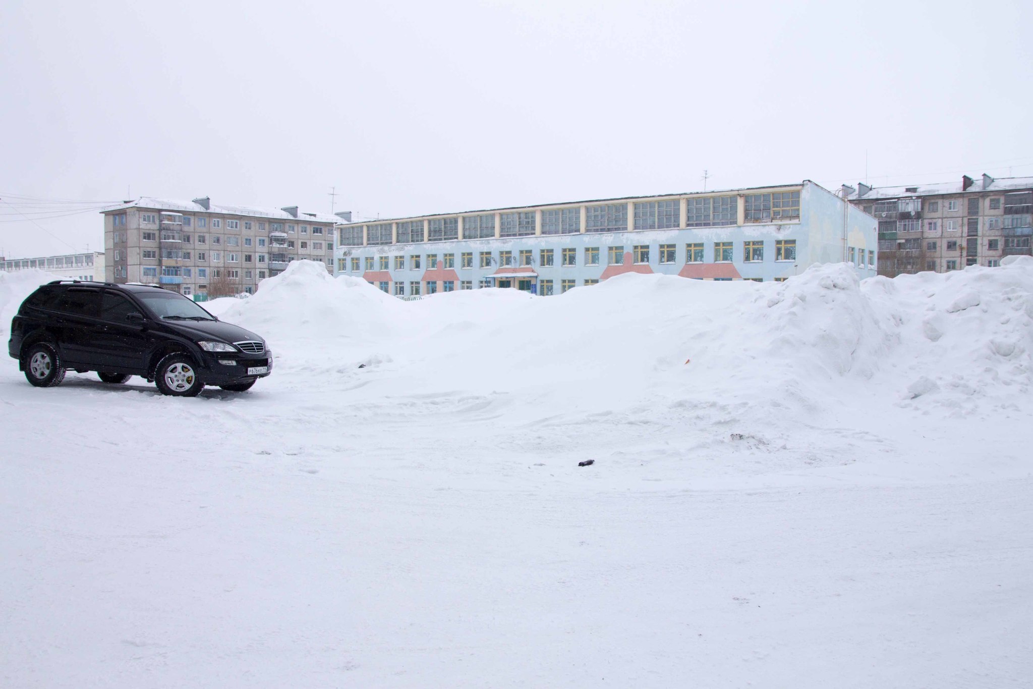 Northern, Komi. Part 2 - My, Vorkuta, Far North, Komi, North, Abandoned, Winter, The photo, Longpost