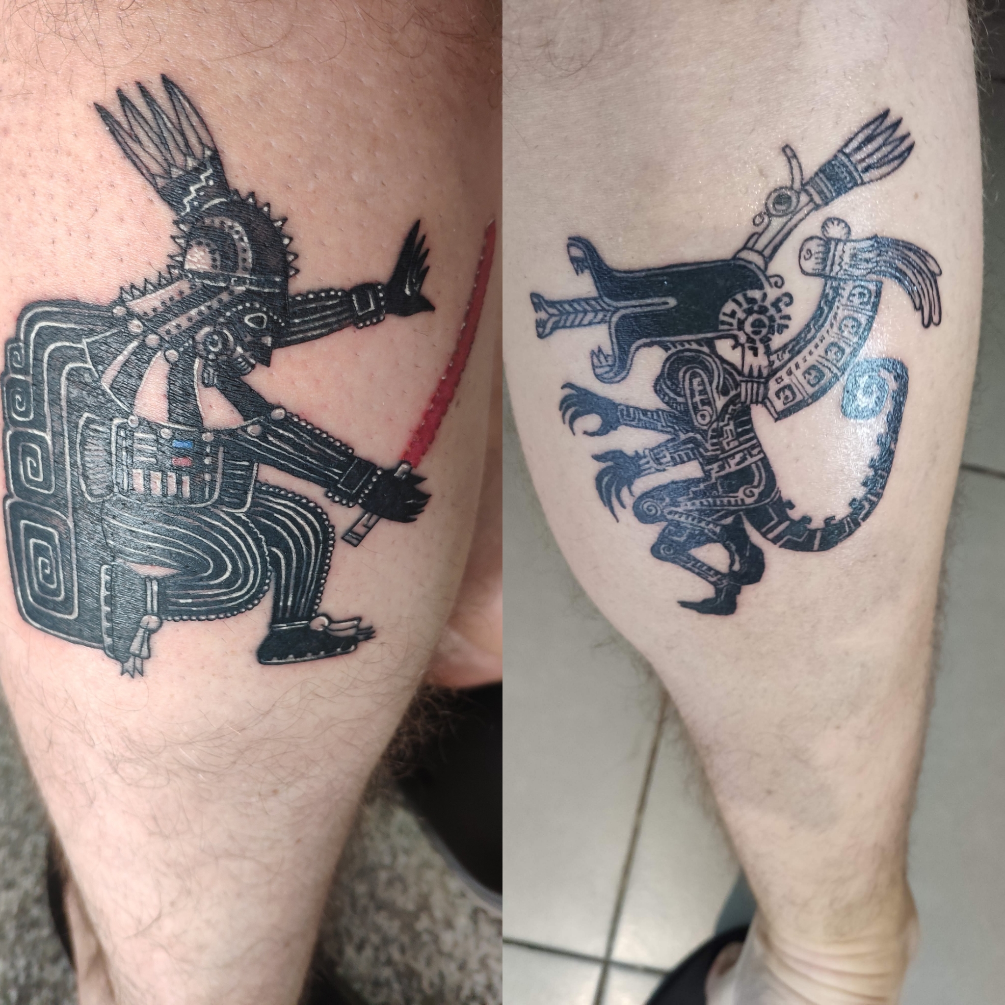 Vader vs. Alien - My, Darth vader, Stranger, Tattoo