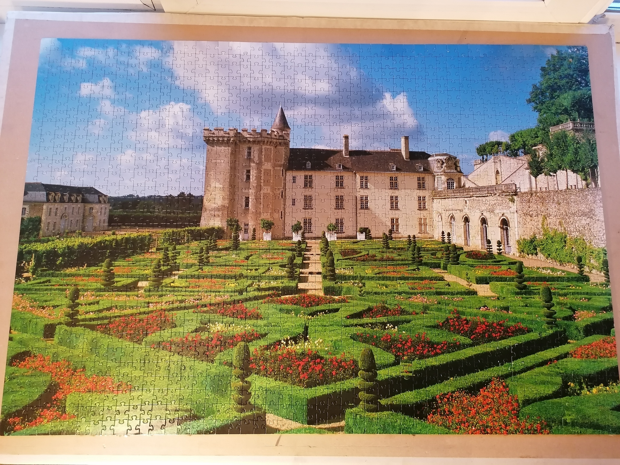 Puzzle 1500 - My, Hobby, Needlework, Longpost, Puzzle